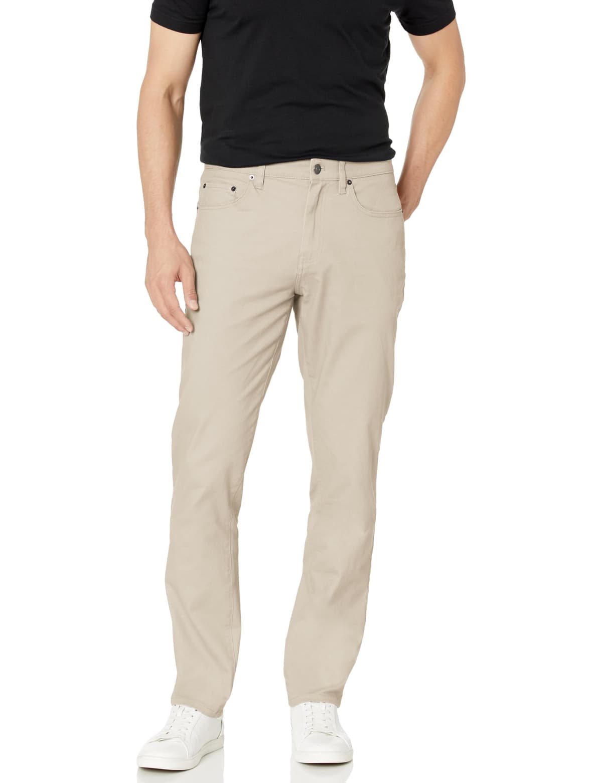 Amazon Essentials Men's Athletic-Fit 5-Pocket Stretch Twill Trouser (Available in Big & Tall) — view 14