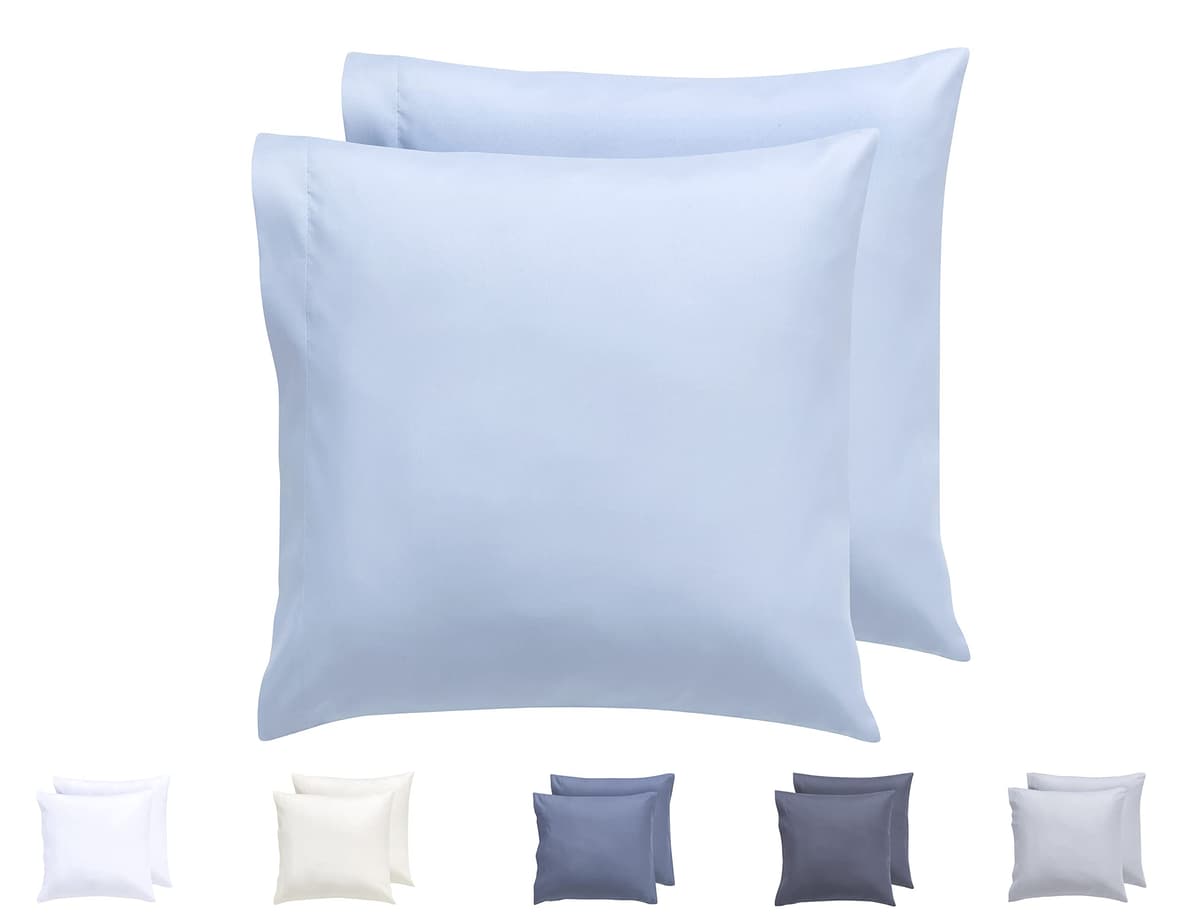 Todocama – Juego de 2 Fundas de Almohada, Microfibra Extra Suave, hipoalergénicas. Juego de 2-70x40 cm Blanco — view 10