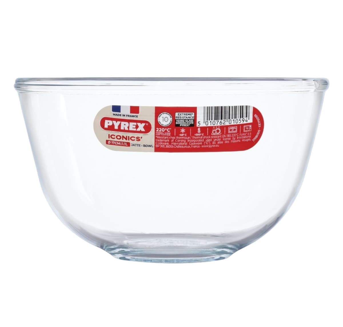 Pyrex Classic - Bol para mezclas de 2 litros 21 cm, Transparente — view 5
