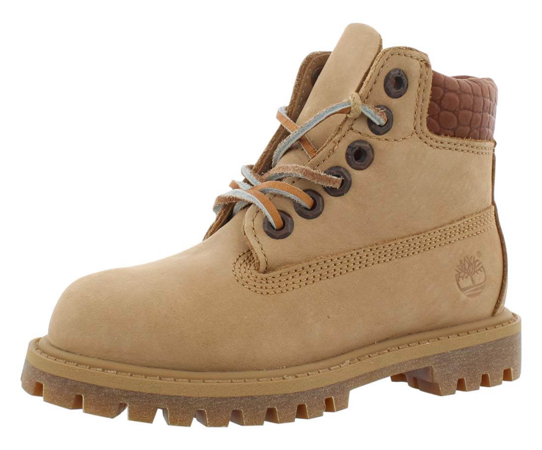 Timberland Kids 6-Inch Premium Boot, Black Nubuck, 6 M US Toddler — view 22
