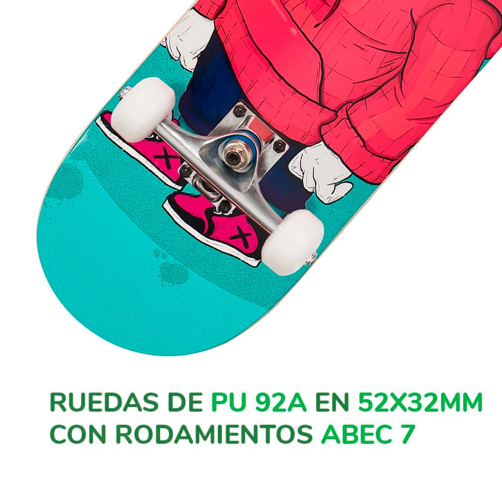 Sawyer Bikes - Monopatín/Skateboard (78cm x 20cm) - Niños y Adolescentes — view 4