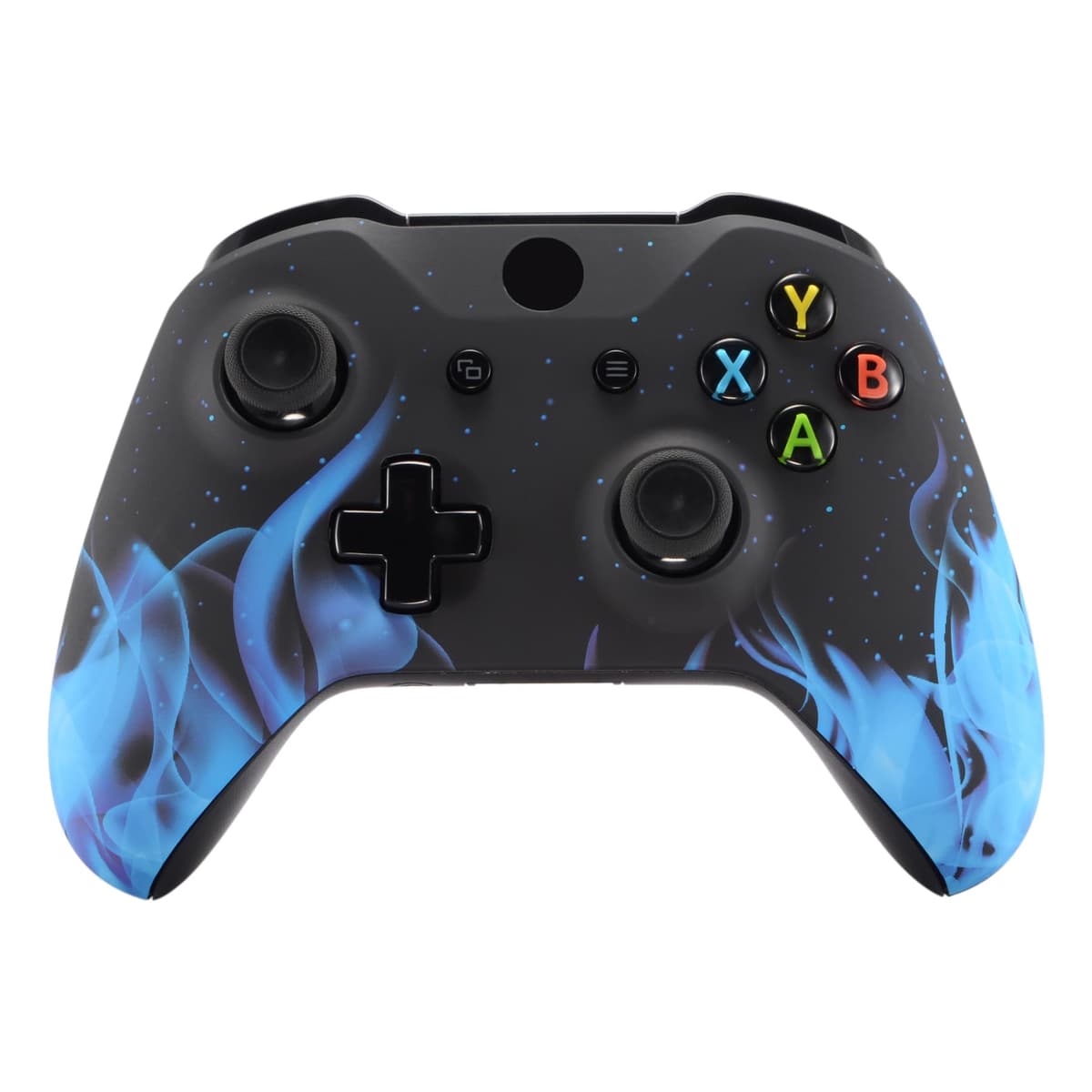 eXtremeRate Carcasa para Xbox One S X Accesorios Funda Delantera Protectora de la Placa Frontal Cubierta Antideslizante para Xbox One X S Control-Model 1708 (Origen del Caos) — view 18