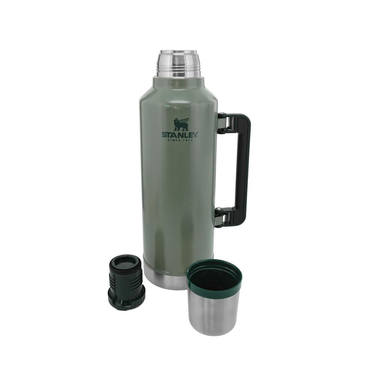 Stanley 1913 Classic Legendary Thermal Flask 2.3L - Keeps Hot Or Cold for 48 Hours - BPA-Free Insulated Bottle - Stainless Steel Coffee Flask - Leakproof - Dishwasher Safe - Green — view 9