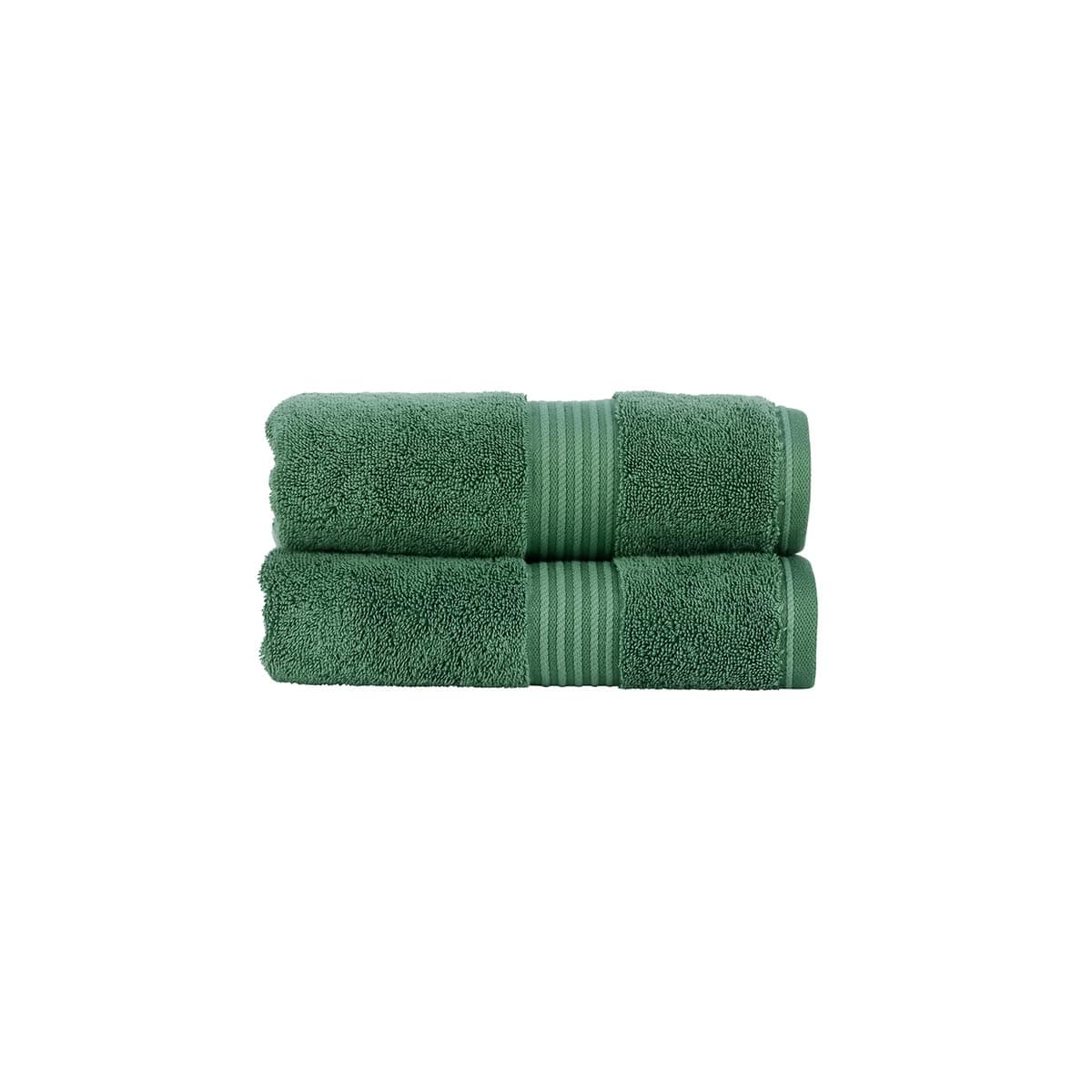 Christy Supreme Hygro 2 Hand Towels Set | Mineral Blue | 100% Luxury Supima Cotton | Ultra Soft | Super Absorbent | 650GSM | Plush and Long Lasting — view 63