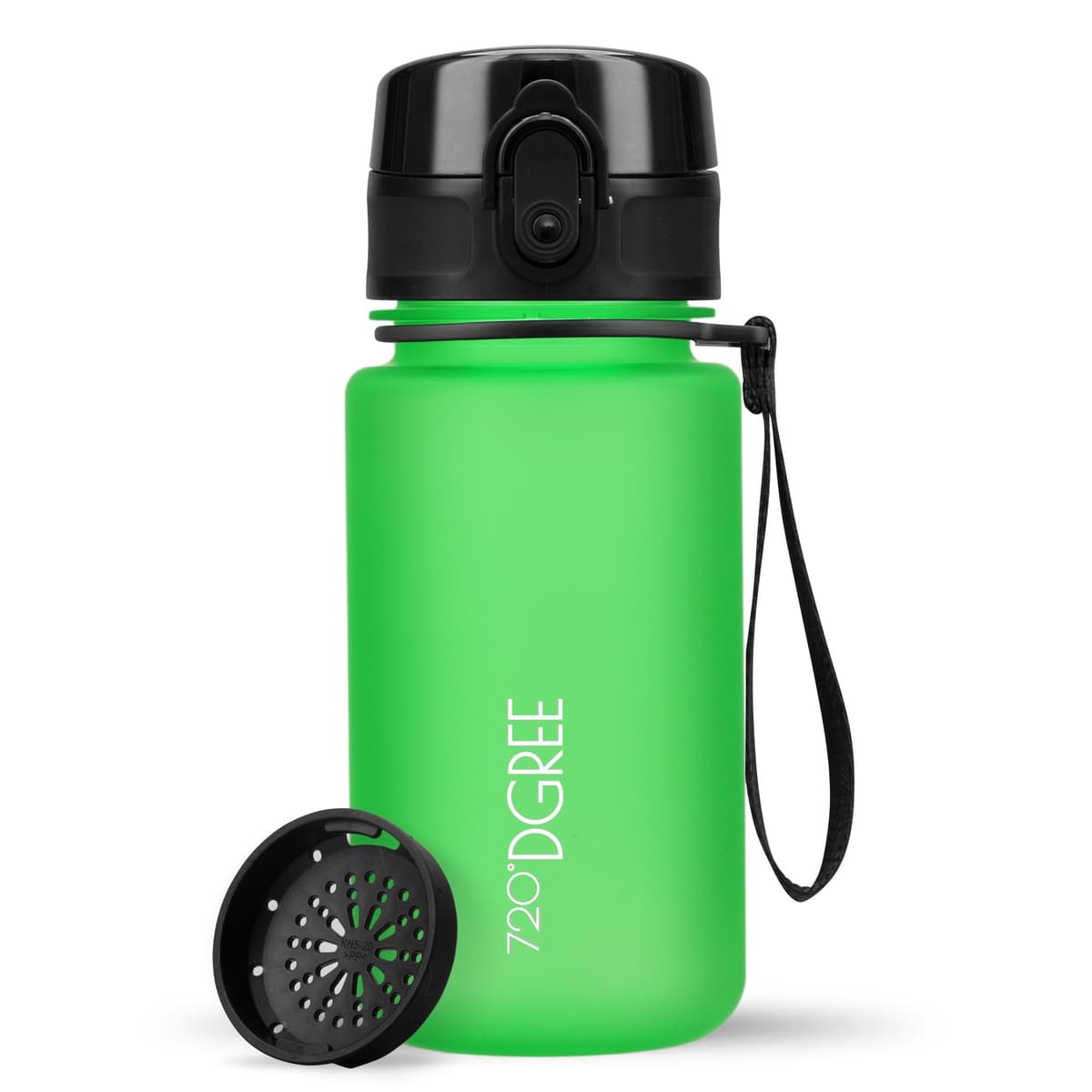 720°DGREE Botella de agua uberBottle – 1,5 litros, 1500ml | Novedosa botella deportiva | Sin BPA | Ideal para niños, fitness, deportes, fútbol, guardería, escuela, pequeños, antigoteo — view 180
