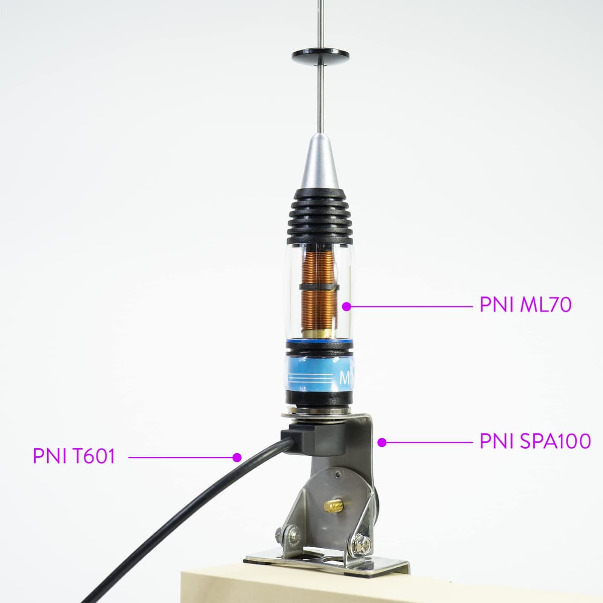 Antena CB PNI ML70, Longitud 70 cm, 26-30 MHz, 200 W, sin Accesorios — view 4