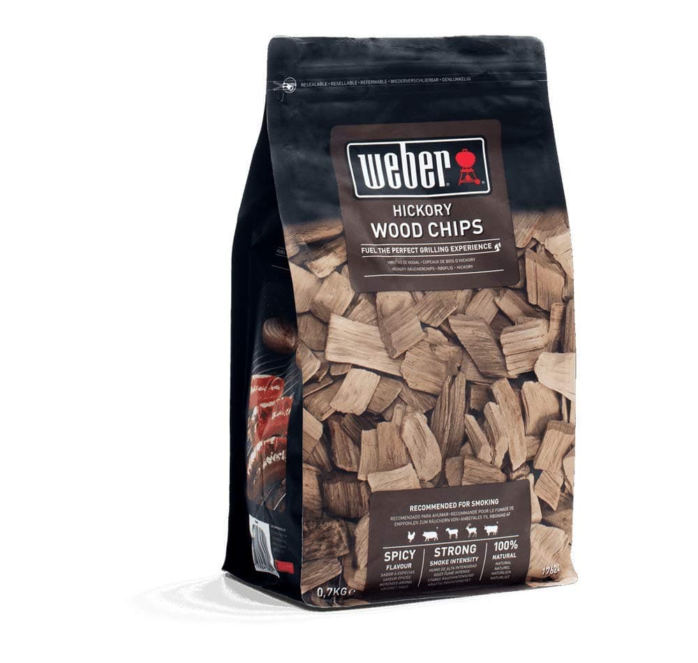 Weber Astillas de Manzano (Paquete de 700g), aroma sutil, dulce y delicado, ideal para pescados, madera 100% natural, producto de la UE, certificada FSC sostenible (17621) — view 5