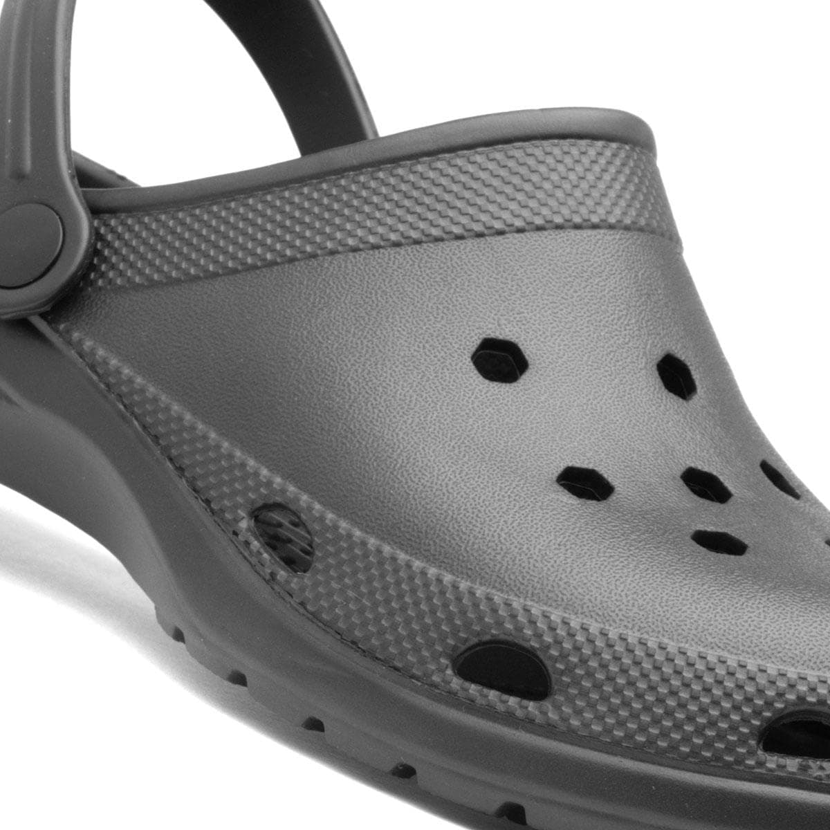 Shoe Zone - Adults Black Slip On EVA Clog Sandal — view 6
