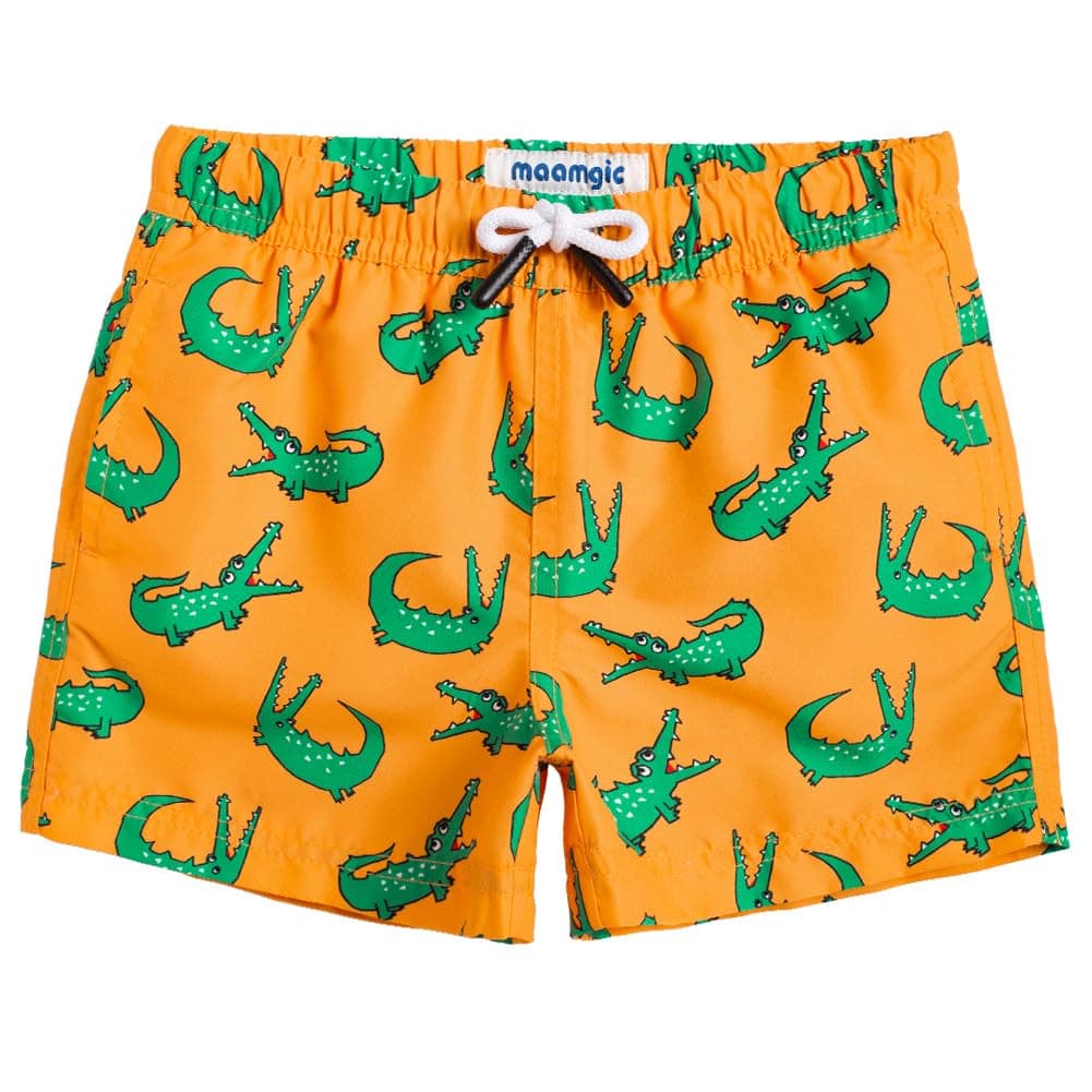 MaaMgic Bañador Niño Ropa de Baño para Niño Secado rápido Interior de Malla Short de Natación Estampado — view 8