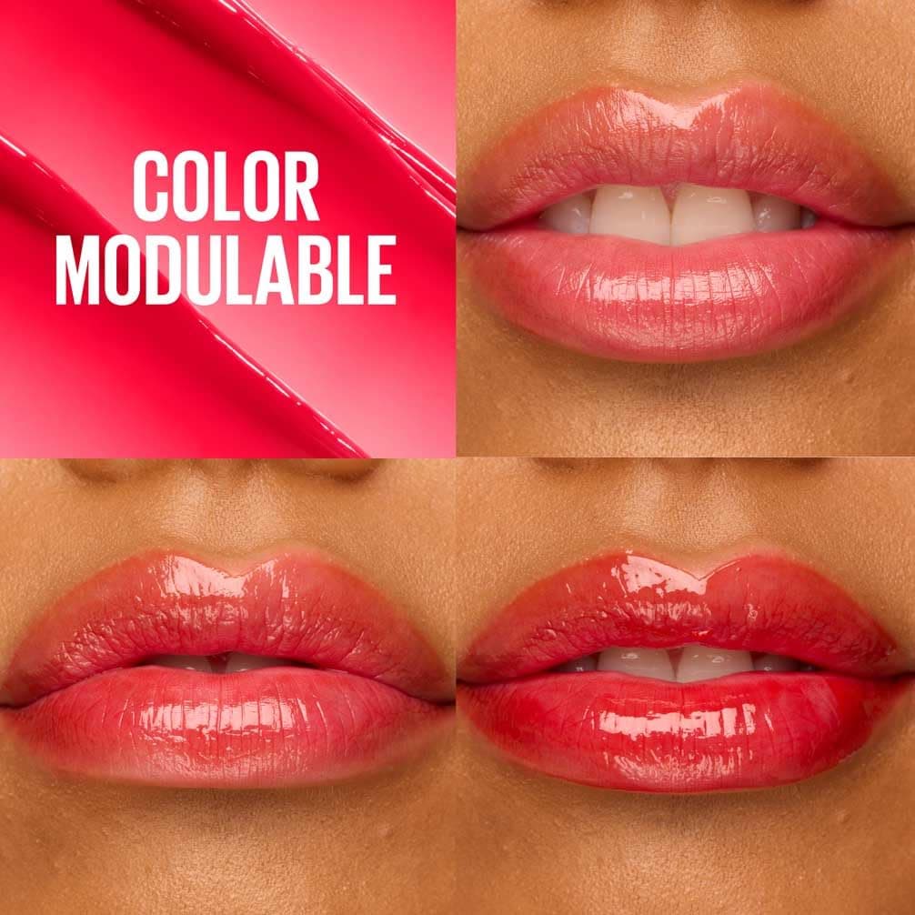 Maybelline New York Bálsamo Labial con Color, Labios Suaves y Brillantes, Hasta 24h de Hidratación, con Ácido Hialurónico, Lifter Glaze, Tono 002 Pink Drip — view 7