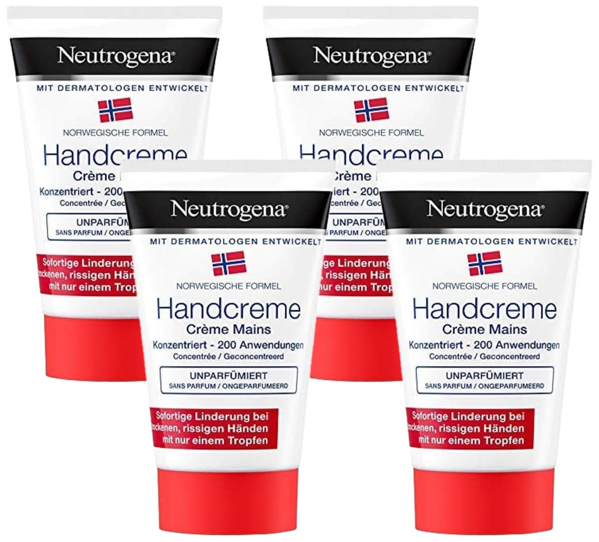 Neutrogena Norwegian Formula Concentrated Unscented Hand Cream (1x 50ml) with Glycerin, Vitamin E for Immediate and Lasting Relief from Dry Skin and Chapped Hands — view 8