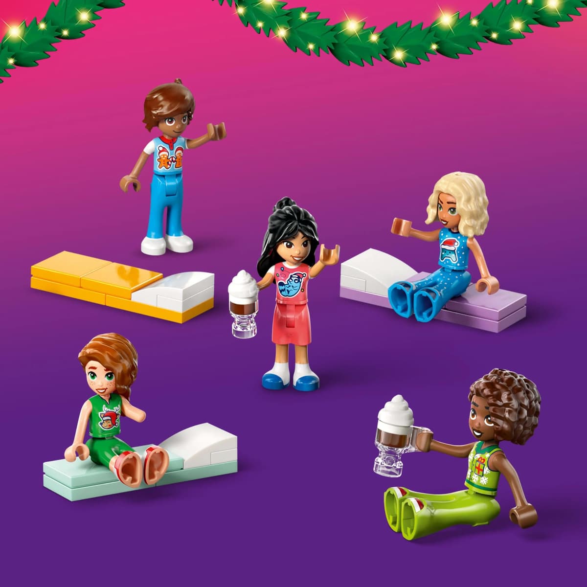 LEGO Friends Calendario de Adviento 2025 para Niñas de 6+ Años - Juguete para la Cuenta Atrás de Navidad con 24 Sorpresas Inc. 5 Mini Muñecas, 5 Figuras de Animales y Accesorios Adorables 42668 — view 5