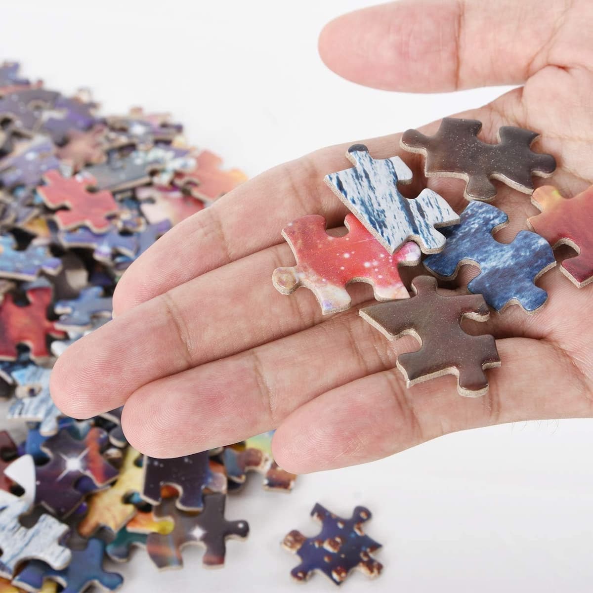 Clementoni Puzzle 1000 Piezas Paisaje Naturaleza Mont Saint Michel, Puzzle Adulto Naturaleza (39367), Multicolor — view 3