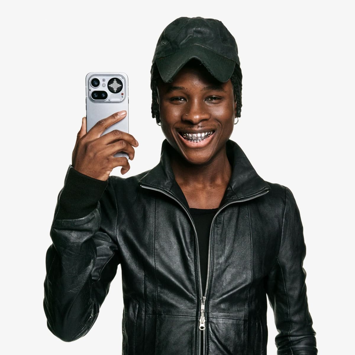 Nothing Phone (4a) Pro Cell Phone 2026 New, Unlocked Android 16 Smartphone, Triple-Lens Camera, AI Photo Edits, 6.83" 144Hz AMOLED Display, 5080mAh Battery, Dual-SIM Glyph Matrix (Sliver, 12+256GB) | Phone — view 7