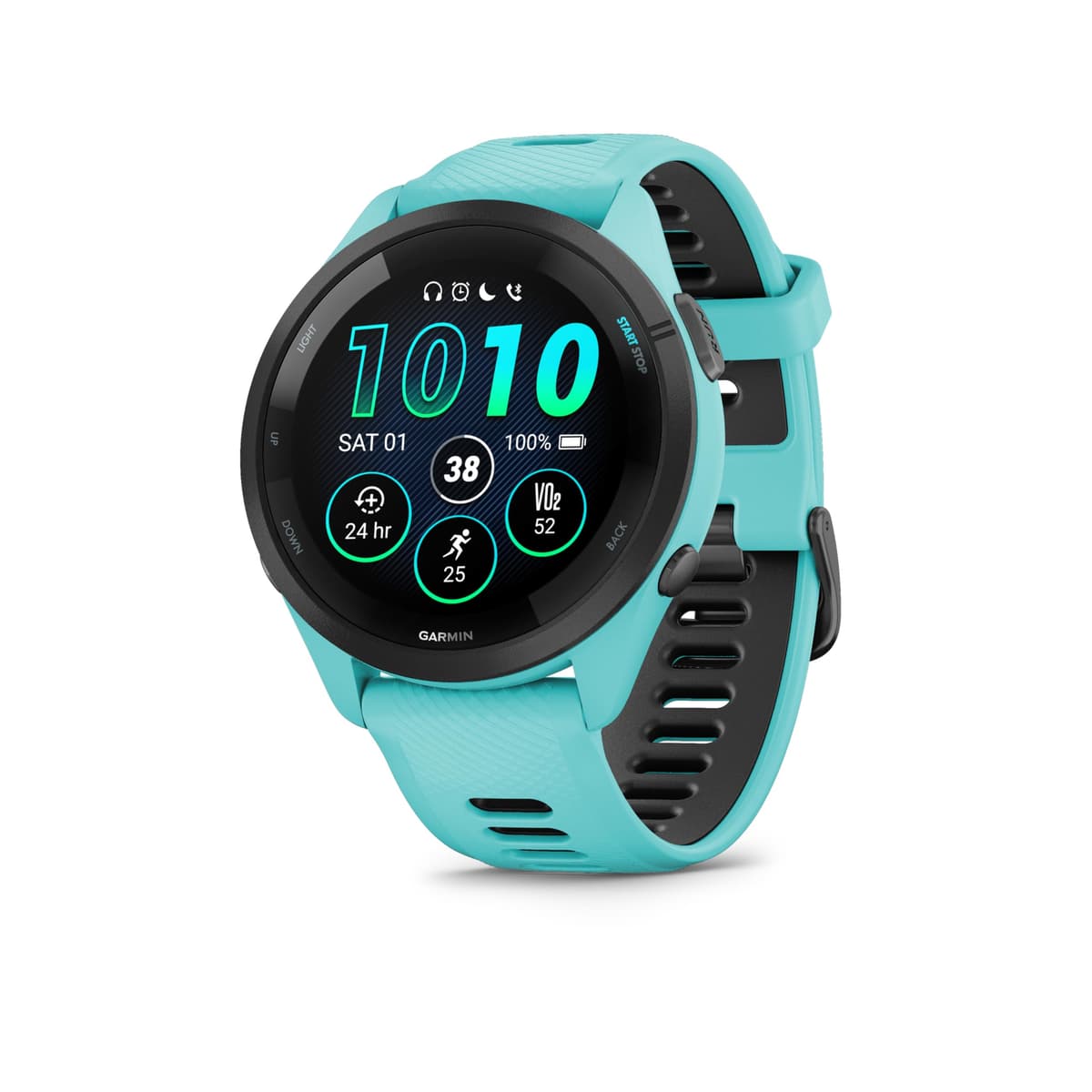 Garmin Forerunner 265 Reloj Inteligente para Correr con GPS, Pantalla Táctil AMOLED, Métricas Optimizadas, Planes de Entrenamiento, Pay, Música, Autonomía de 13 Días, Blanco — view 5