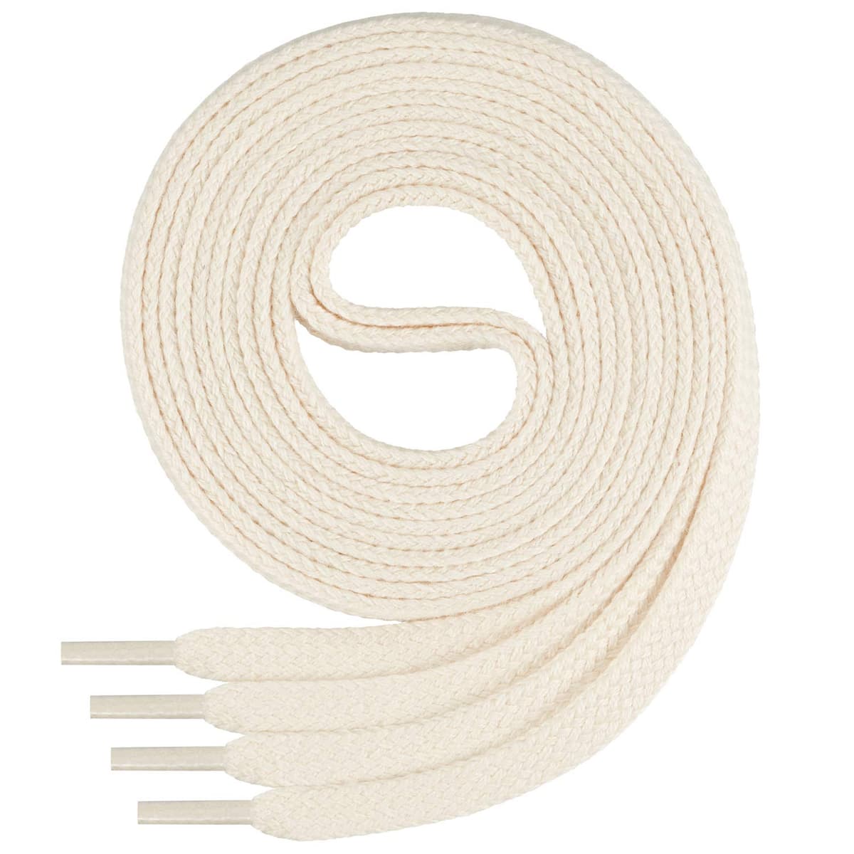 Di Ficchiano - Cordones planos de algodón 100% para zapatillas y calzado deportivo, muy resistentes, aprox. 7 mm de ancho, 45-200 cm de longitud, fabricado en Europa — view 8