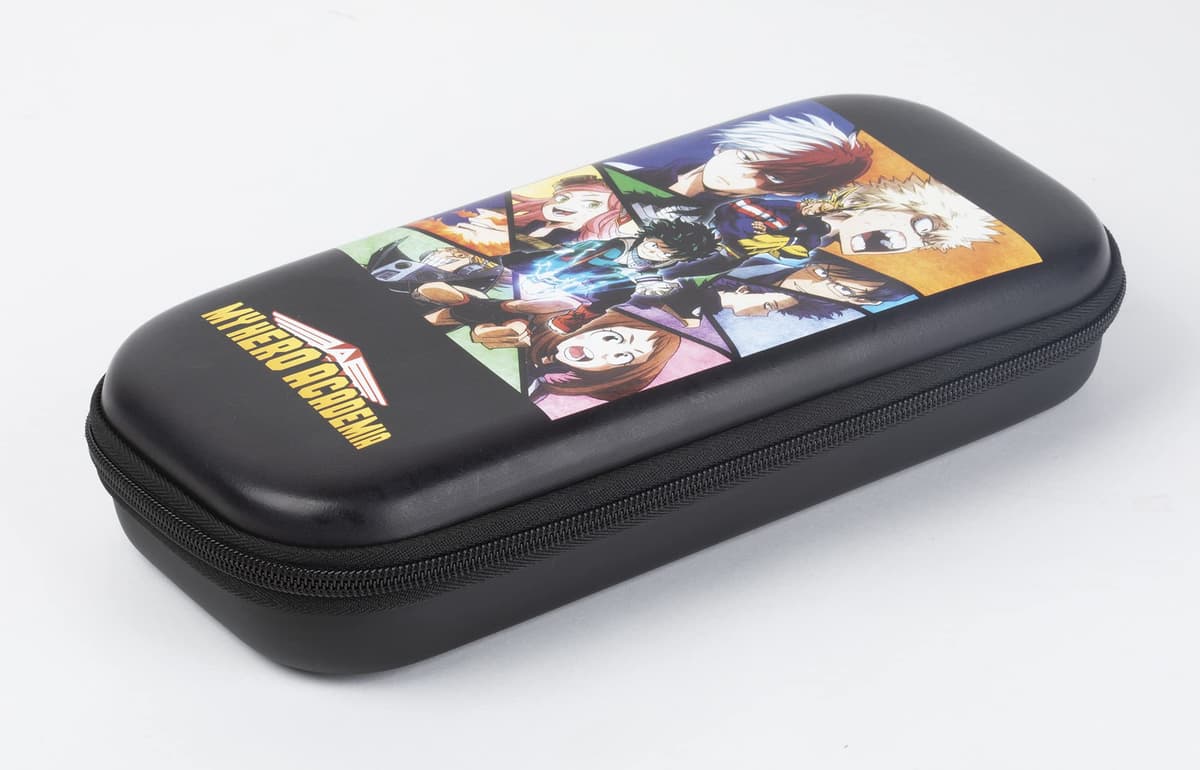 Konix My Hero Academia Funda de protección y Transporte para Nintendo Switch, Switch Lite y Switch OLED - 8 Juegos - Diseño My Hero Academia - Negro — view 2