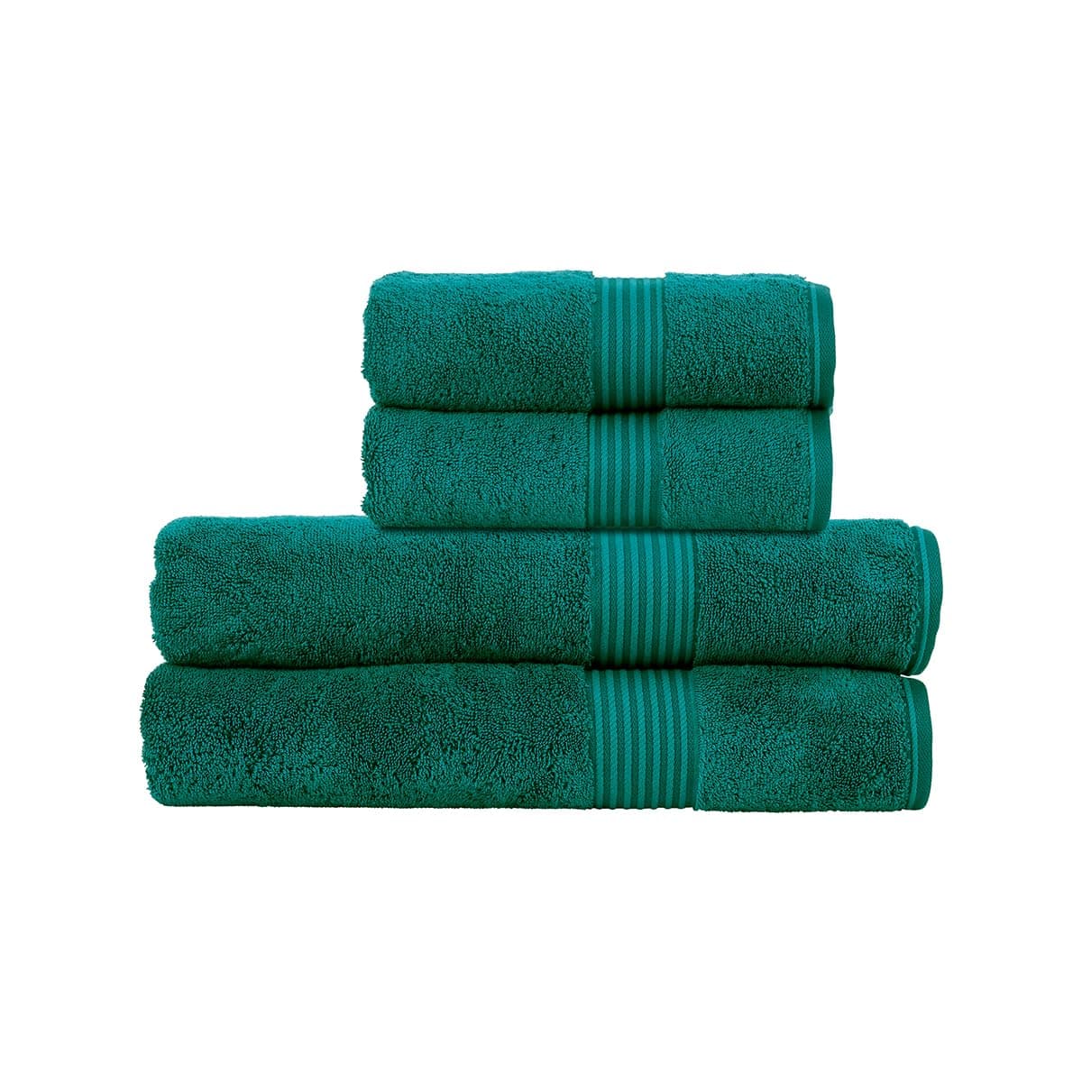 Christy Supreme Hygro 2 Hand Towels Set | Mineral Blue | 100% Luxury Supima Cotton | Ultra Soft | Super Absorbent | 650GSM | Plush and Long Lasting — view 92