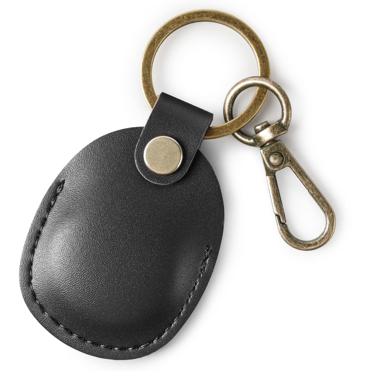 Ainiv Llavero para AirTag, 1 Pieza Llaveros para AirTag Funda Protectora, PU Localizador Portátil Antipérdida, Protectora de Cuero Funda Bluetooth Tracker Mascotas y Mochilas — view 14