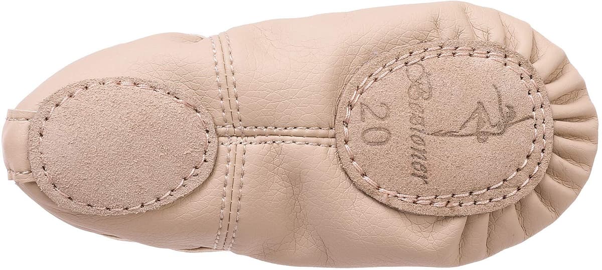 Ballet Shoes Leather Ballet Flats Split Sole Dance Slippers for Girls Toddlers Women — view 5