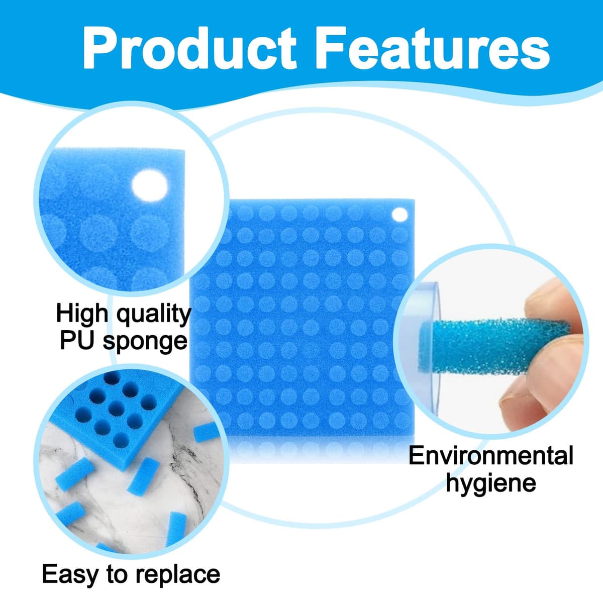 100 Pack Nasal Aspirator Filters, Premium Hygiene Replacement Filters for Snot Extractors, BPA-Free Mucus Catchers, Safe & Gentle Congestion Relief — view 3