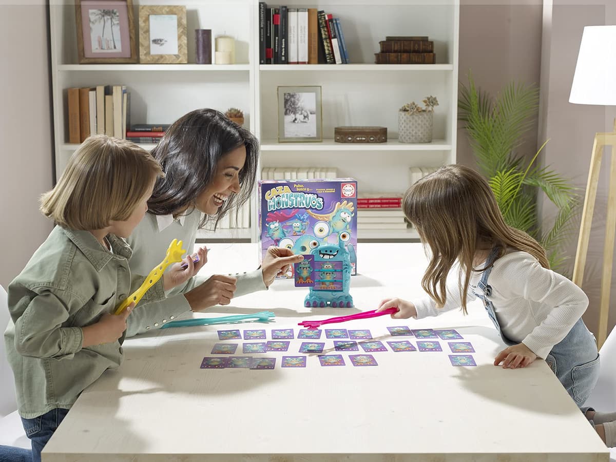 Educa - Monster Hunt | Visual Agility and Speed Children's Board Game | Recommended Educational Toy Ages 5 (18861) — view 7