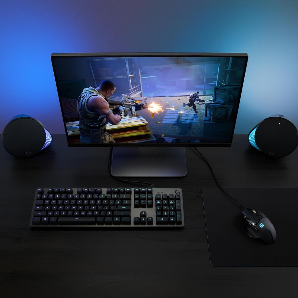 Logitech G502 HERO High Performance Wired Gaming Mouse, HERO 25K Sensor, 25,600 DPI, RGB, Adjustable Weights, 11 Programmable Buttons, On-Board Memory, PC/Mac - Black — view 4