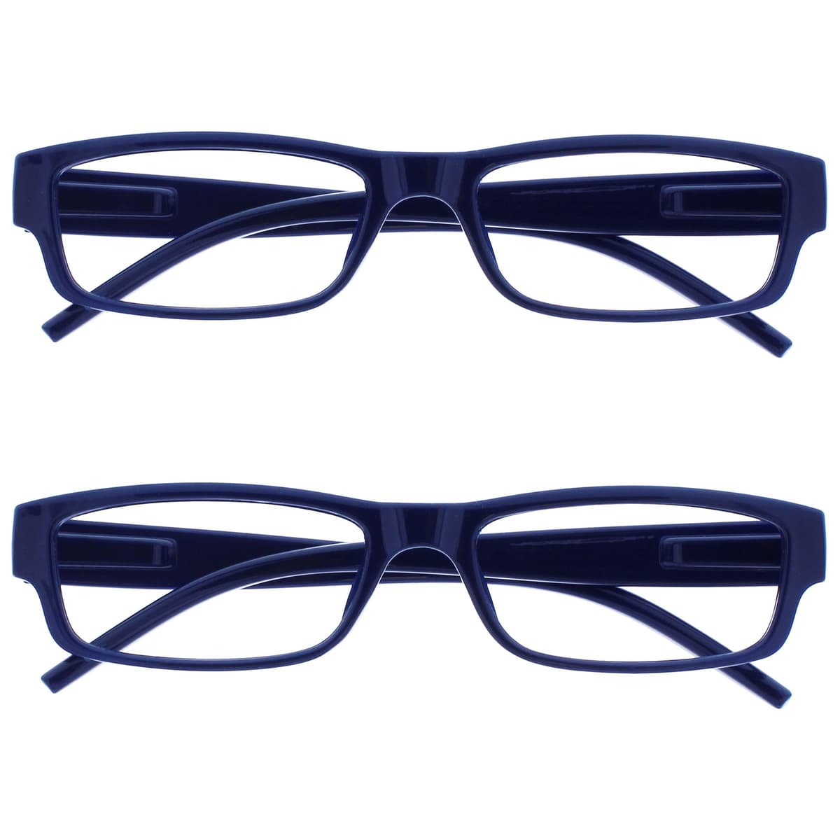 OPULIZE Ace Gafas De Lectura Negro Ligero Cómodo Lectores Valor Pack 2 Hombres Mujeres RR32-1 +1,50 — view 19