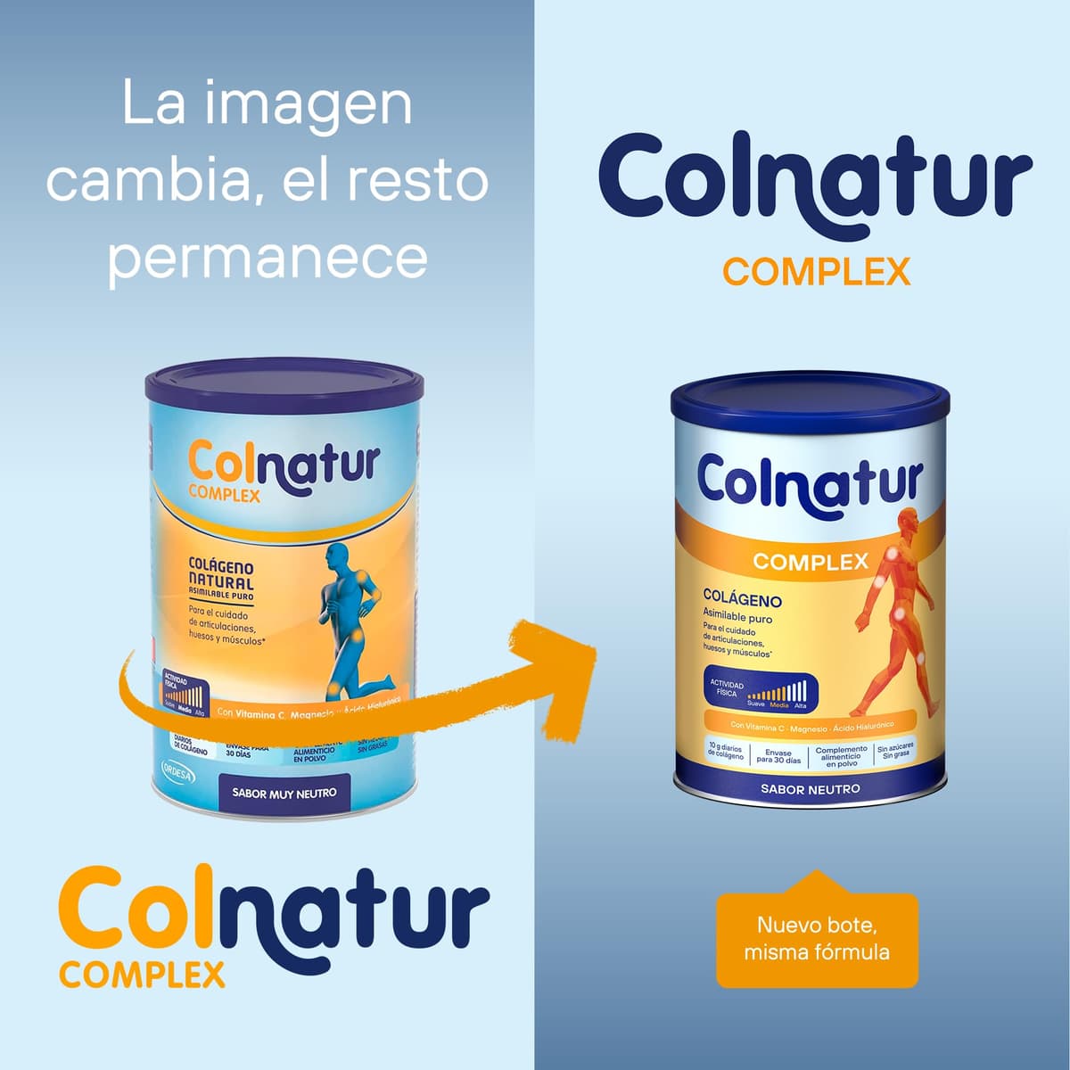 Colnatur Complex Neutro | 330g | Colágeno con Magnesio y Vitamina C para Músculos y Articulaciones — view 3