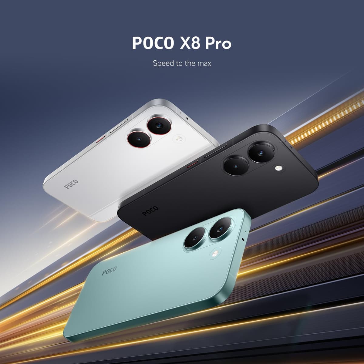 POCO X8 Pro Max, Smartphone 12+256 GB, Flagship Dimensity 9500s, 8500mAh (typ) battery, ultra-bright AMOLED display, 50MP Light Fusion 600 with OIS, Blue, 1 year extra warranty, Charger Not Included — view 21