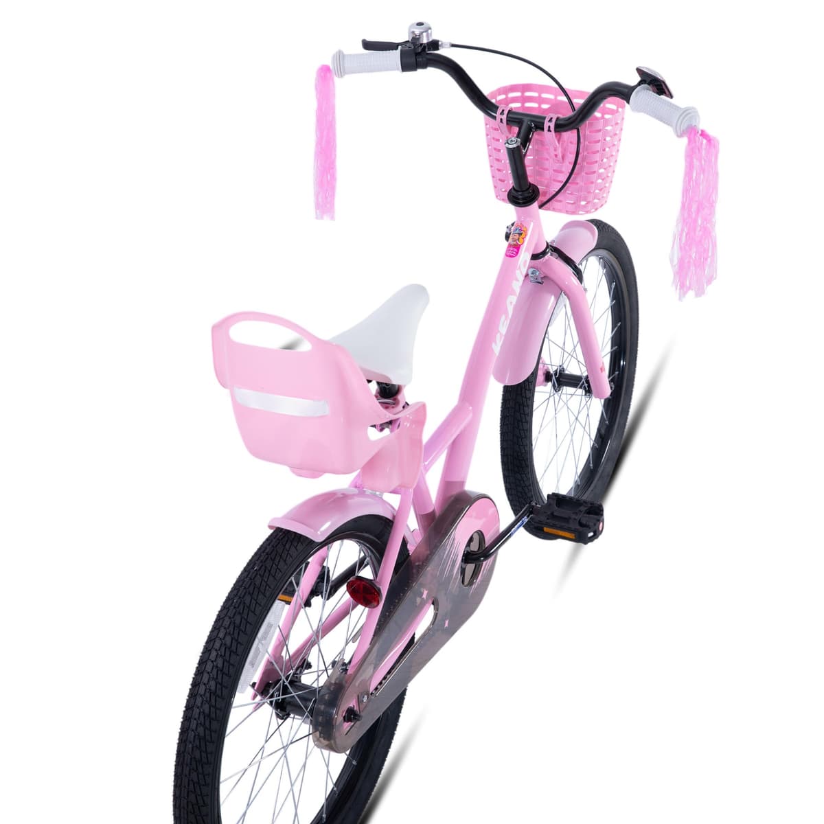 JOYSTAR Bicicleta infantil Zinnia de 14/16/20 pulgadas para niñas de 2 a 11 años, bicicleta para niña con ruedas estabilizadoras, pancarta y serpentinas — view 2