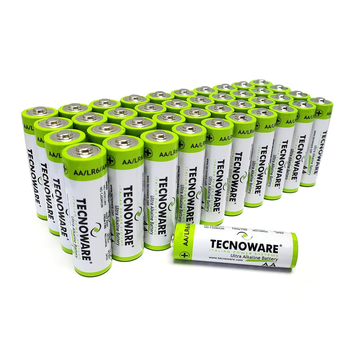 Tecnoware Power Systems - Pilas Alcalinas AAA, paquete de 40, 1,5V, Energía Duradera para Juguetes y Mandos, Protección Antifugas, Ecológicas con Embalaje Reciclable, AAA — view 8