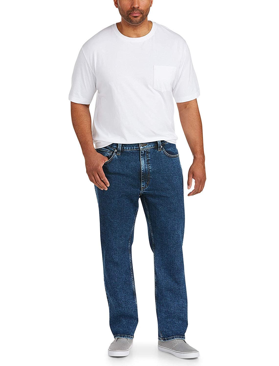 Amazon Essentials Men's Straight-Fit Stretch Jean - Discontinued Colours — view 2
