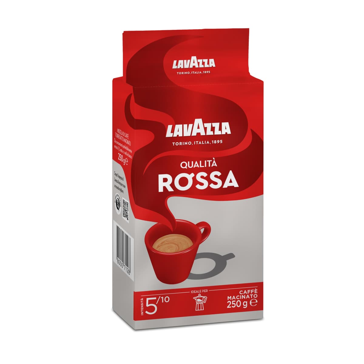 Lavazza, Crema e Gusto Classico, Café Molido Natural, Ideal para Cafetera Italiana, de Filtro y Francesa, con Notas Aromáticas de Especias, Arábica y Robusta, Intensidad 7, Tueste Oscuro, 250 g — view 9