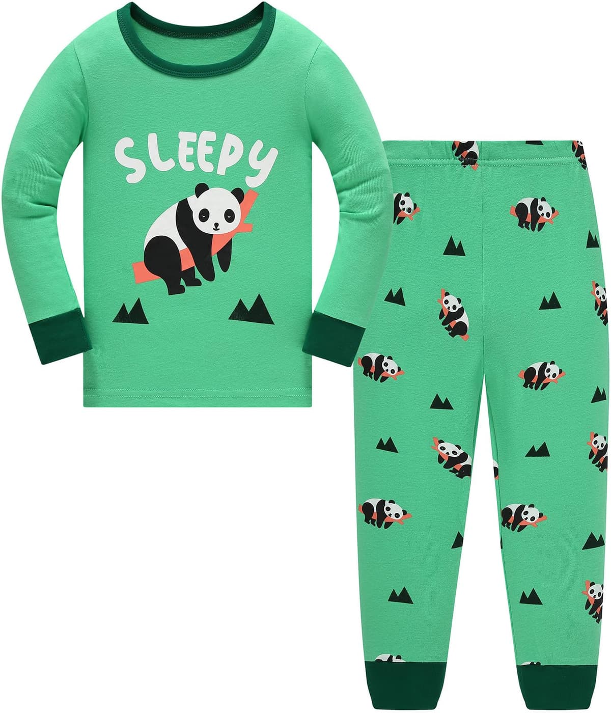 TEDD Boys Pyjamas Dinosaur Nightwear Cotton Toddler Clothes Kids Sleepwear Long Sleeve Christmas Pjs Sets 2 Piece Outfit Xmas Gift 1-12 Years — view 25