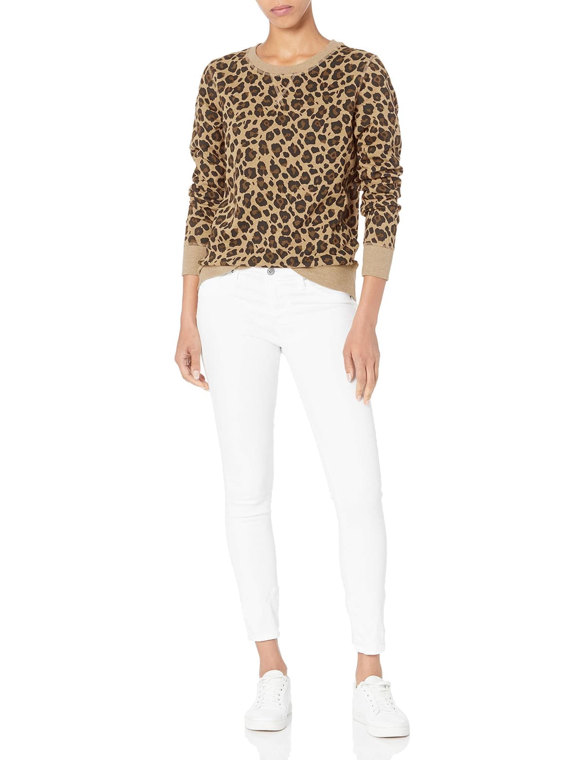 Amazon Essentials Mujer Sudadera con Cuello Redondo de Forro Polar (Disponible en Tallas Grandes) — view 97