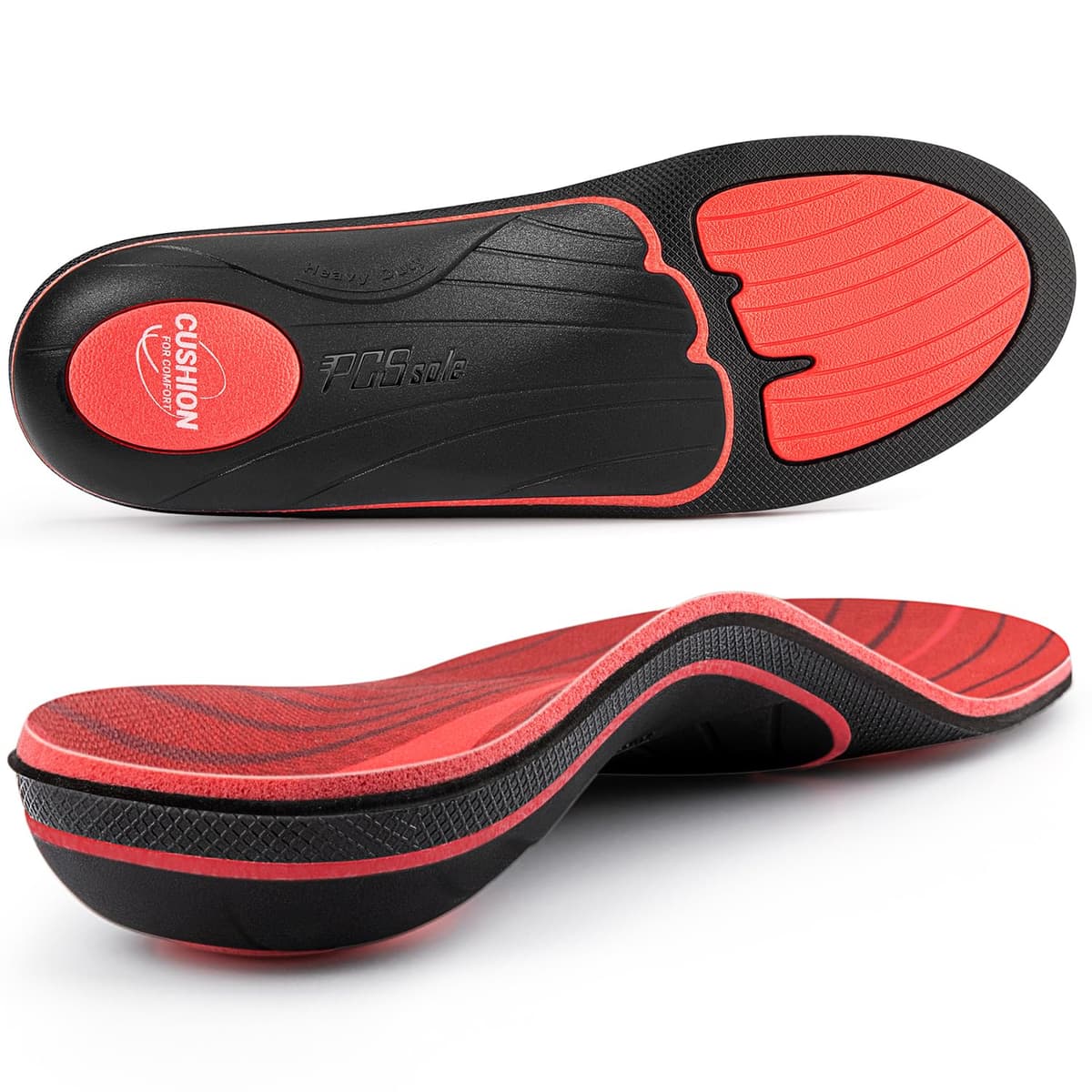 PCSsole Plantillas Ortopédicas, Plantillas Para Espolón Calcáneo, Pies Planos, Dolor De Pies, Soporte Del Arco, Plantillas Ortopédicas Cómodas Para Hombres Y Mujeres. — view 7