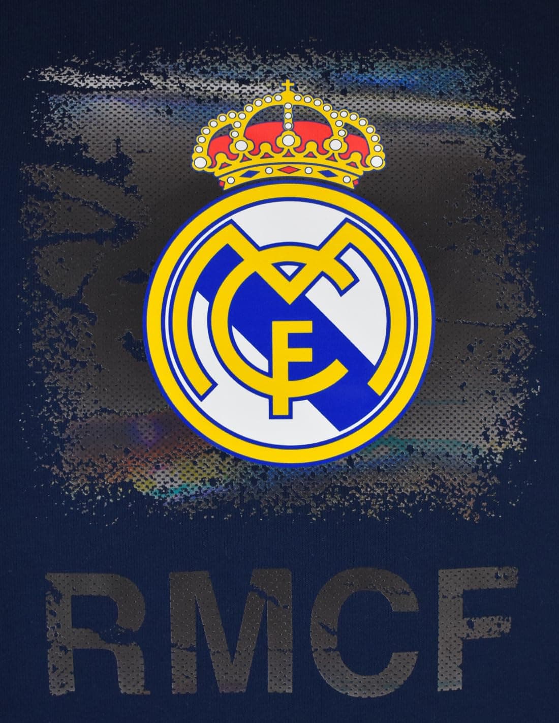 Sudadera Navy - Real Madrid CF Metallic Logo - Official Licensed Product — view 2