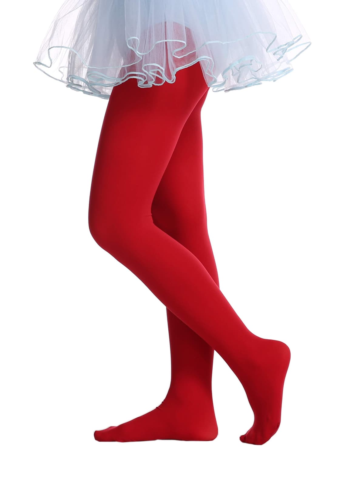 EVERSWE Girls Semi Opaque Tights, 40D Microfiber Tights — view 11