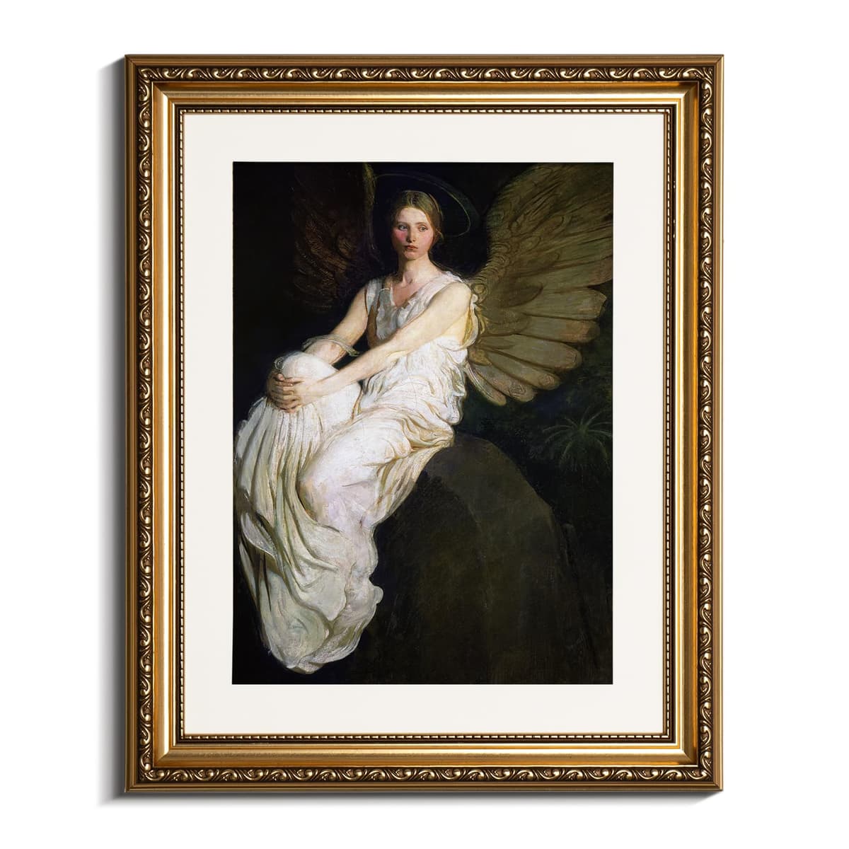 VIYYIEA Gold Framed Wall Art Canvas Print Home Decor Vintage Swan Decoration Grace Swan Art Painting Pictures Rustic Bathroom Wall Decor Animal Farmhouse Artwork for Living Room Bedroom Office 11x14in — view 59