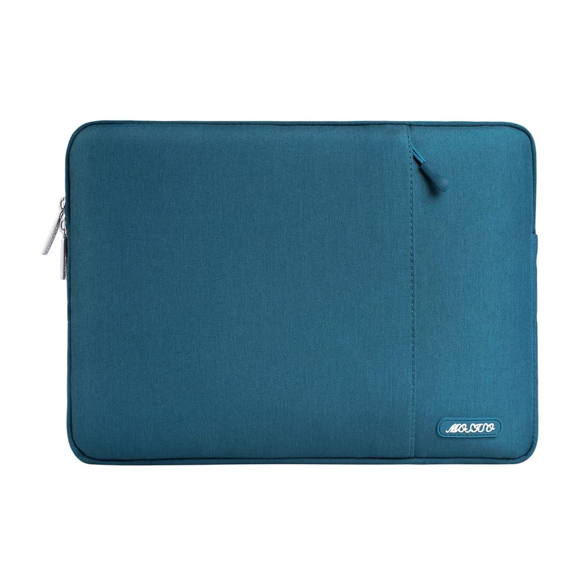MOSISO Laptop Case 13.3 inch, 13-13.3 inch Laptop Sleeve Compatible with MacBook Air/Pro 13/Pro 14 M5 M4 M3 M2 M1, HP Dell ASUS Lenovo,Polyester Vertical Computer Sleeve Bag with Pocket, Gray — view 28