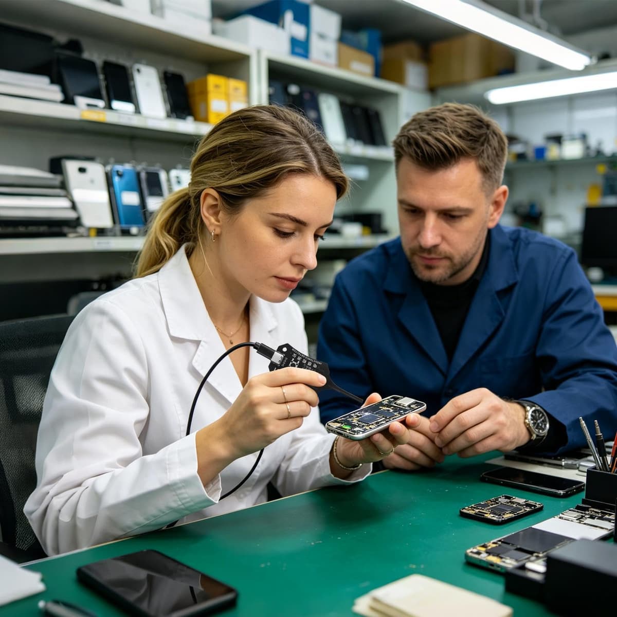 Medidor De Inductancia Electromagnética De Precisión, Medidores De Bobinas Para Componentes De Placas Base, Instrumento De Medición De Inducción Electromagnética Para La Resolución De Fallos — view 3