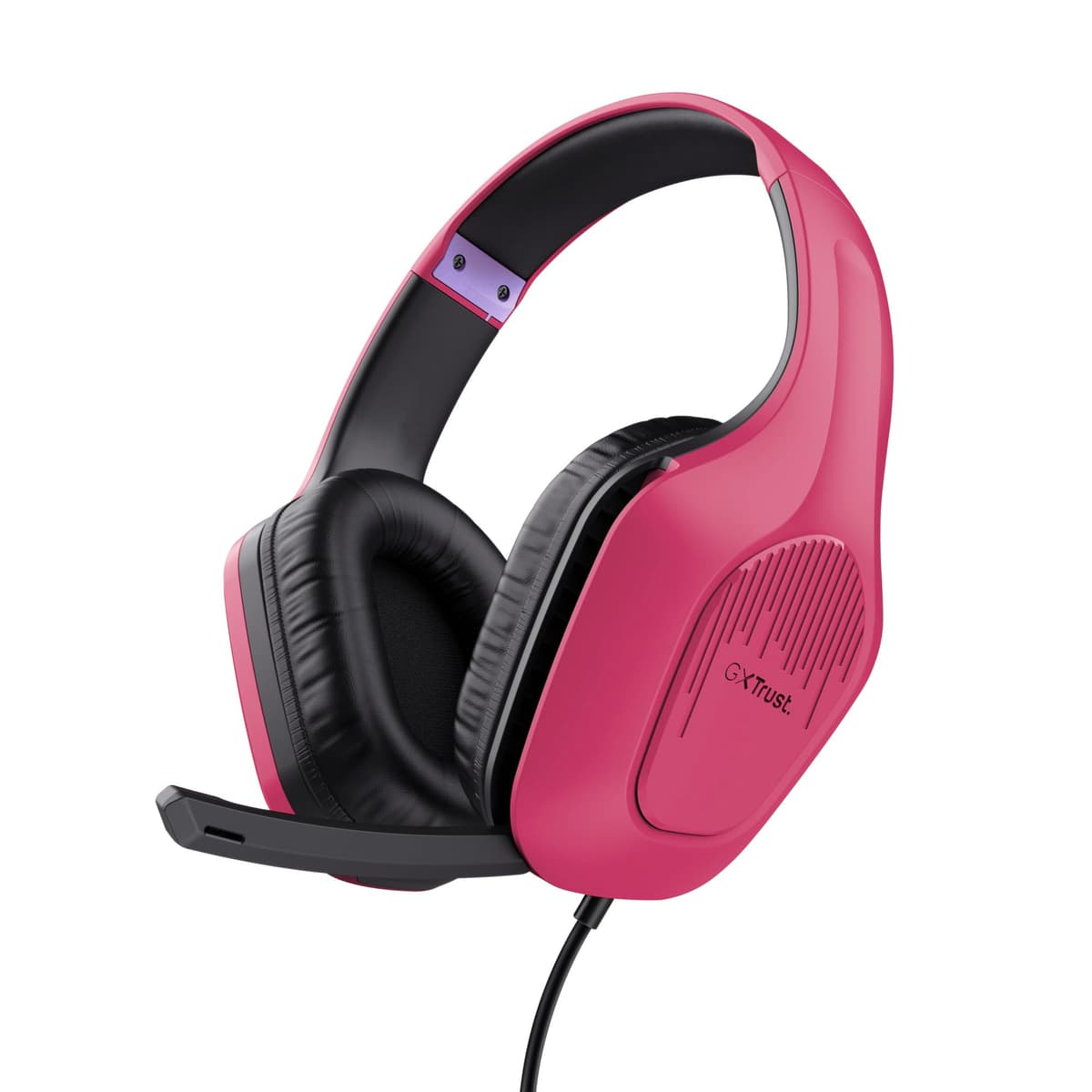 418 Rayne Lightweight Gaming Headset for PC Xbox PS4 PS5 Switch Mobile, 50mm Drivers, 3.5mm Connection, Foldable Microphone, 2m Over-Ear Wired Headphones, Black — view 17