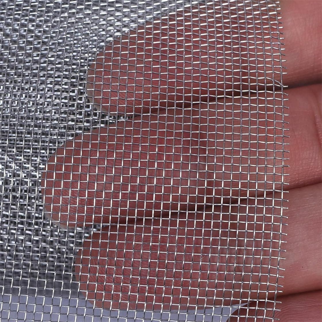 Malla de Alambre 30 Mallas Malla Metálica Fina Malla Tela de Acero Inoxidable 304 Tamaño de Malla Para Insectos Roedor Filtro Grill 30x120cm — view 5