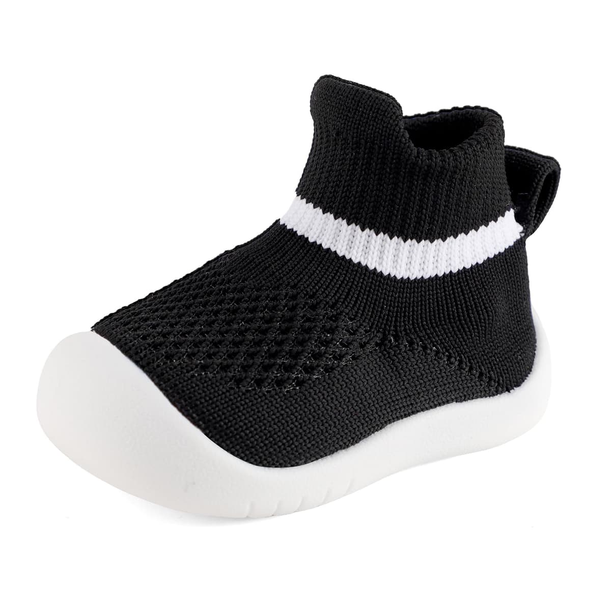 MK MATT KEELY Baby Shoes Boys Girls Sock Shoes Toddlers Pre Walkers First Walking Shoes with Anti Slip Rubber Sole