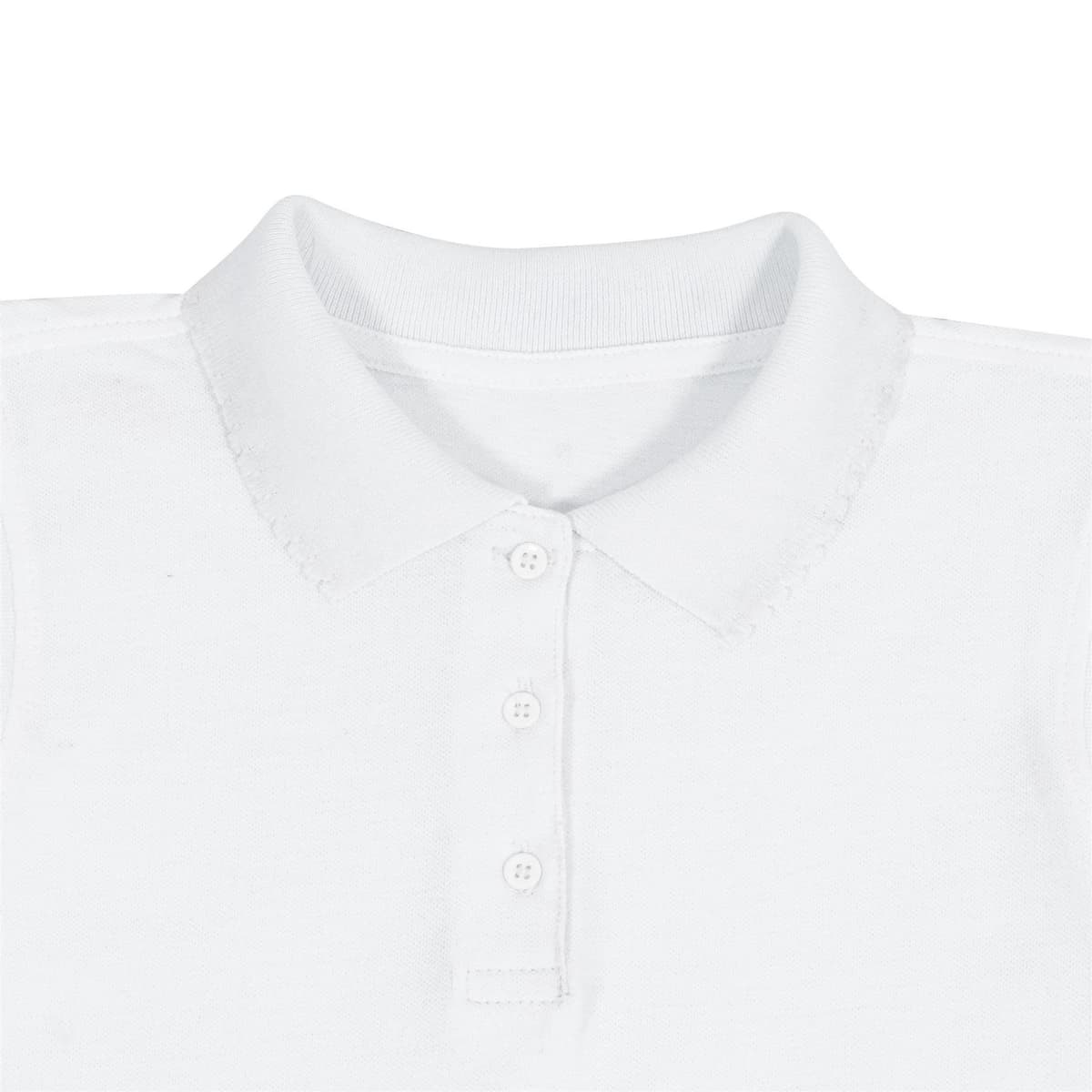 A2Z 4 Kids Girls Plain Polo Shirts Summer Tank Top and Tees New Casual Fashion Soft Feel School T Shirts Gifts for Childrens Age 3-13 Years — view 5