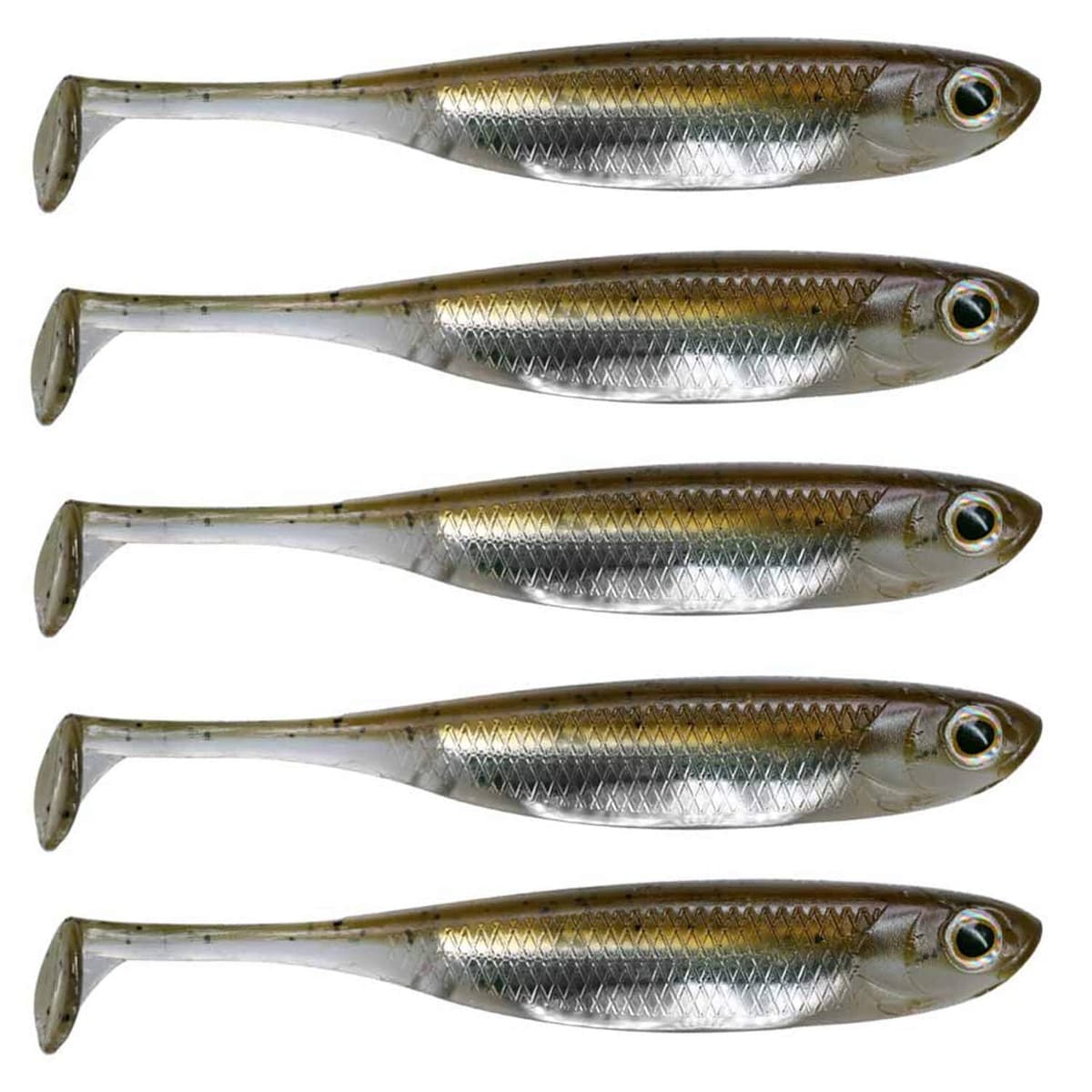 QualyQualy Señuelos de Vinilos de Pesca Spinning Mar Senuelo Black Bass Blandos senuelos de Pesca Cebos Artificiales de Pesca Pare Lucio Trucha 7cm 8cm 10cm 12,5cm — view 12