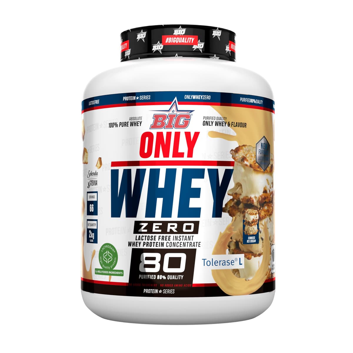 BIG - Proteinas Whey - Proteina en Polvo para Desarrollo de Masa Muscular y Recuperación - Materia Prima Premium - Whey Protein Sin Lactosa, Sin Azúcar, Sin Grumos (1Kg, Cacaolat) — view 15