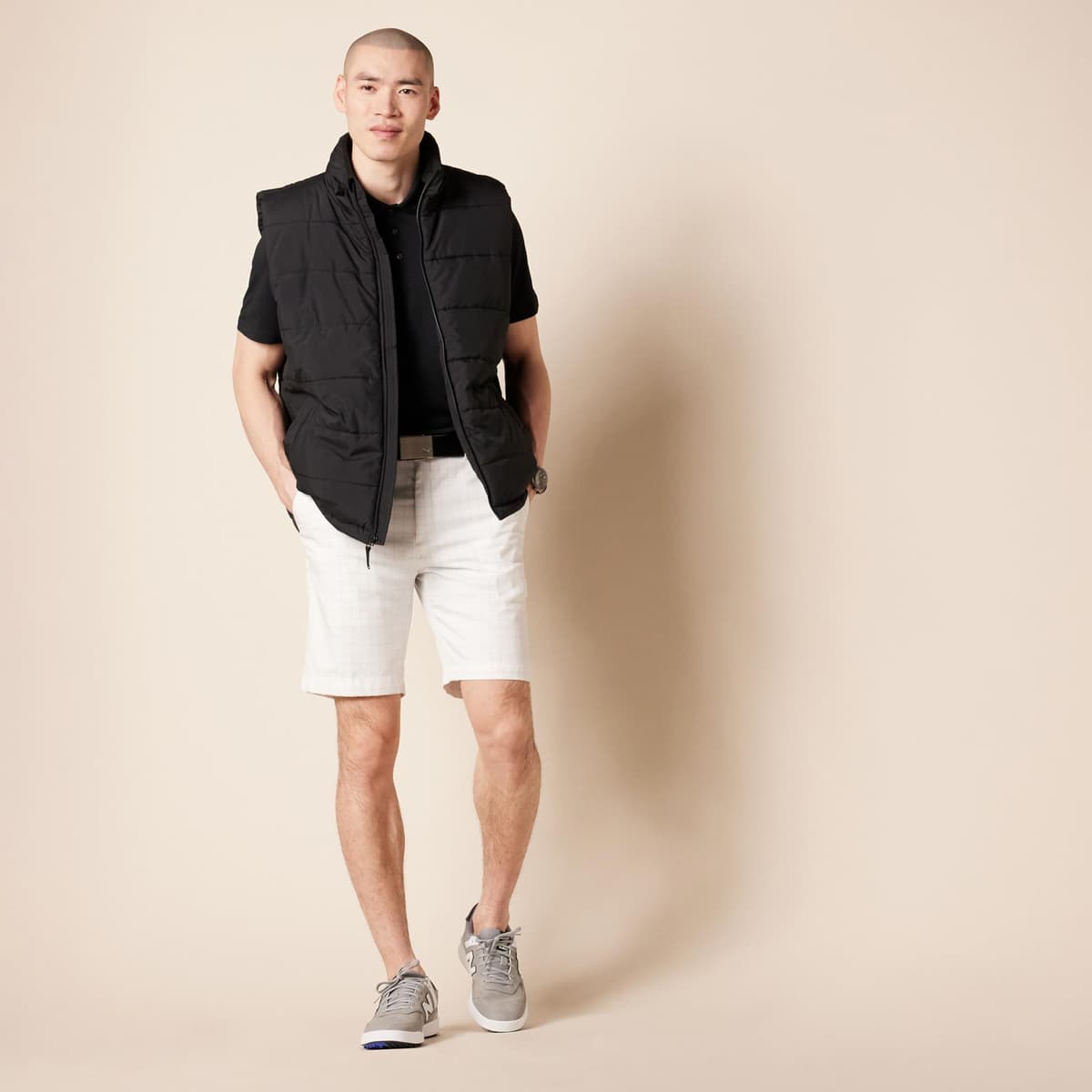 Amazon Essentials Polo de Golf de Secado Rápido de Ajuste Entallado - Colores interrumpidos Hombre — view 4