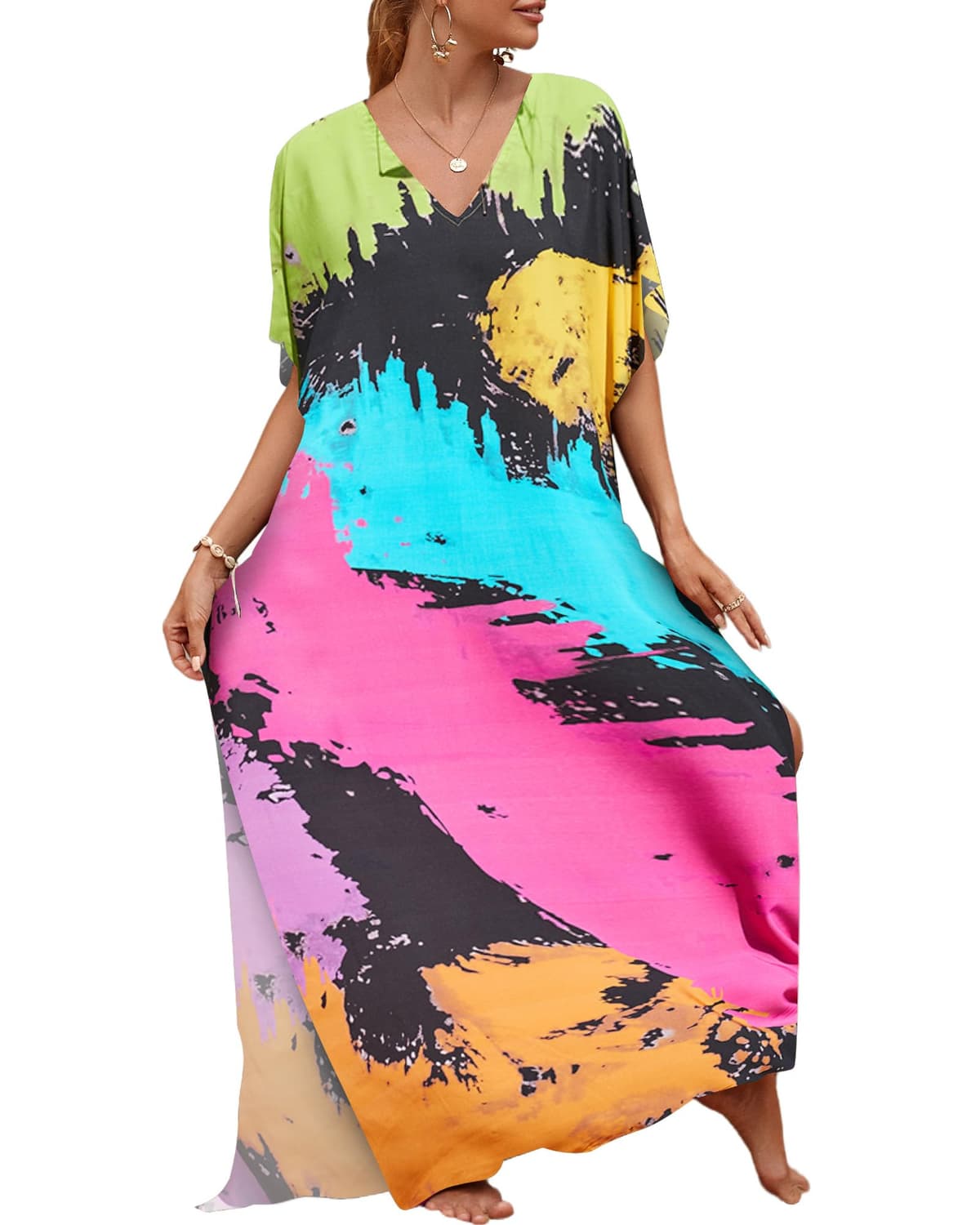 Bsubseach Bikini Bohemio para Mujer para bañador Kimono cárdigan — view 43